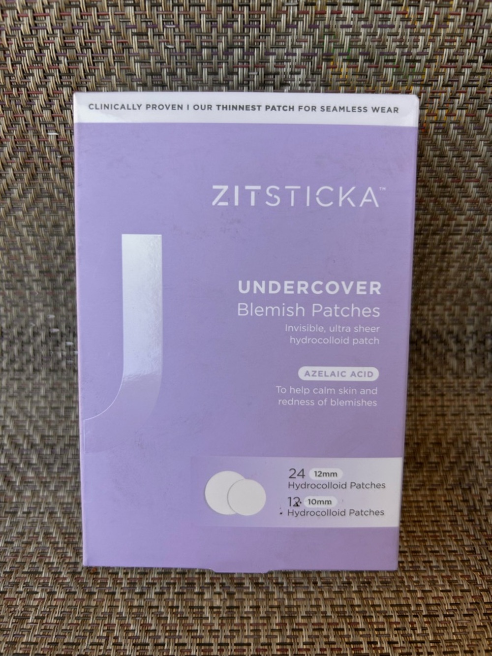 ZitSticka Undercover Blemish Patches - Calming, Redness, Pimple. NEW PC